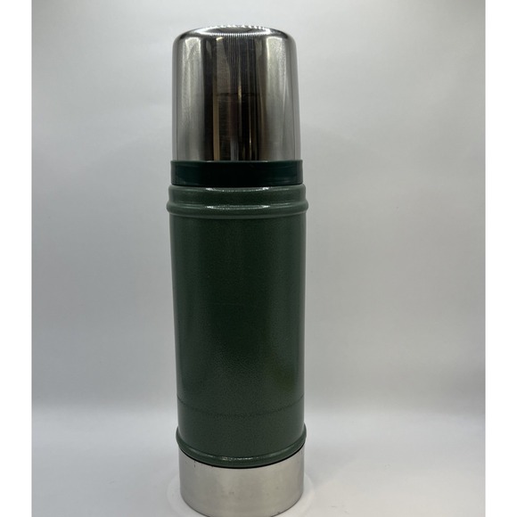Stanley Thermos Hammertone Green 16‎ Oz Vacuum Bottle Camping - Picture 4 of 10